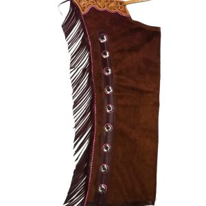 Shot gun chaps custom tooled Version 2